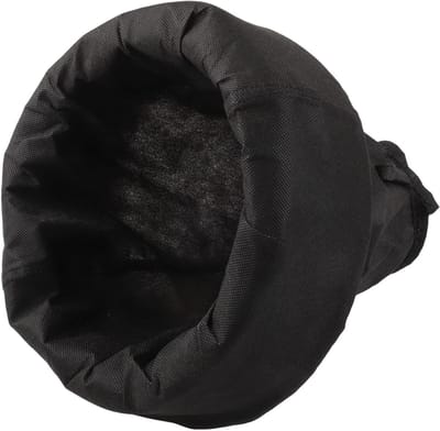 Zwevende plantenmand - Drijvende bloempot - Vijverbeplanting verbeteren - Veilige wortelbescherming - Diameter 25 cm - Zwart