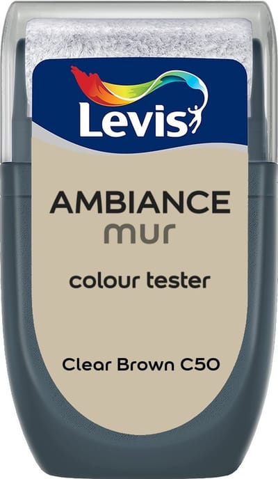 Levis - Muurverf Kleurtester Mat Mix - Clear Brown C50 - Mengverf - 30 Ml