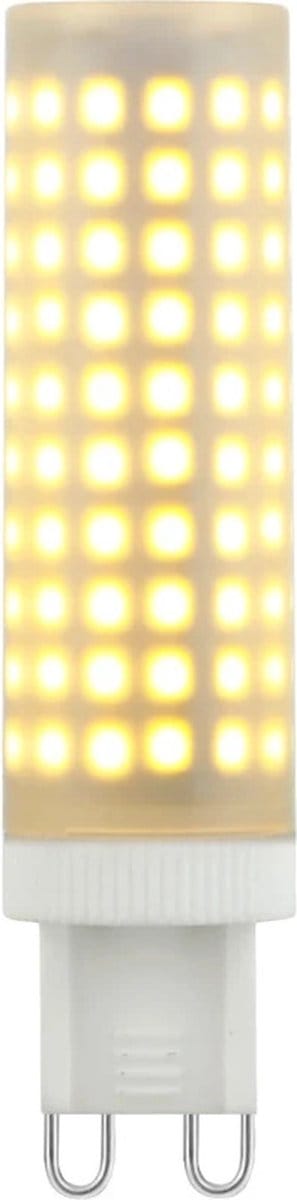 SPL G9 LED Lamp 6W Dimbaar - Warm Wit - 650lm - LED Buislamp T18 - Mat - Per Stuk - 2700K - 230 Volt