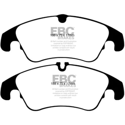 Remblokkenset, schijfrem EBC BRAKES DP41986R