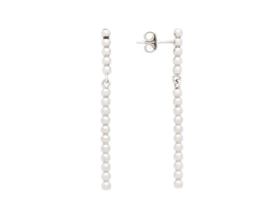 Glow - 106.1434.00 - Oorhangers - Zilver - Gerhodineerd - 45mm x 3mm