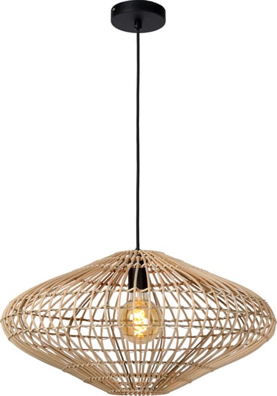 Lucide MAGALI - Hanglamp - Ø 56 cm - 1xE27 - Naturel - Japandi