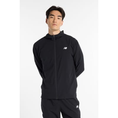 New Balance Sport Woven Jacket Black Maat: L | Lichte Jassen Outlet | Heren | Zwart