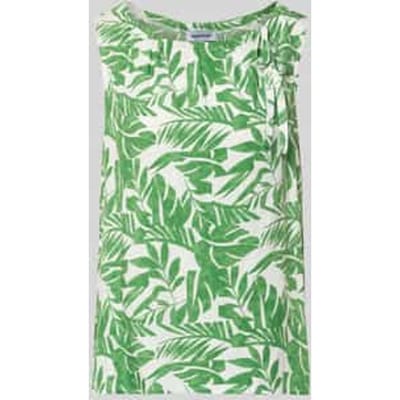 Blouseshirt met strikdetail en ronde hals