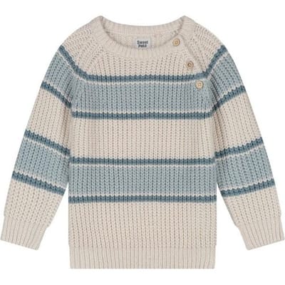 Sweet Petit peuter trui Calle Soft Ecru Melange 74 heren