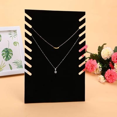 Elegante Halskettinghouder met Praktische Ontwerp voor Sieradenbeurzen - Duurzaam en Stijlvol Sieraden Display voor Kettingen en Armbanden