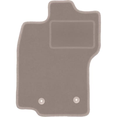 Beige bestuurdersmat voor: Jaguar XF I 4WD X250 sedan, stationwagen (2007-2015)