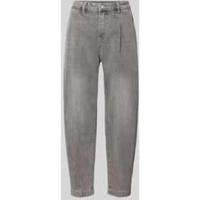 Regular fit barrel jeans van mix van viscose en katoen met viscose, model 'Ballon Str Denim'