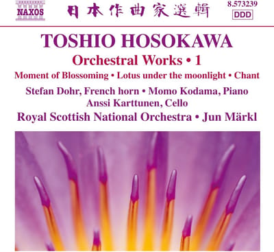 Stefan Dohr, Momo Kodama, Anssi Karttunen, Royal Scottish National Orchestra - Hosokawa: Orchestral Works 1 (CD)