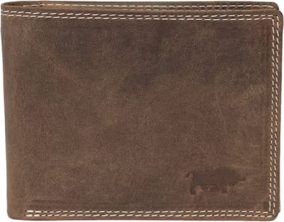 Portemonnee Heren - Cognac – Echt Leer - Vintage look
