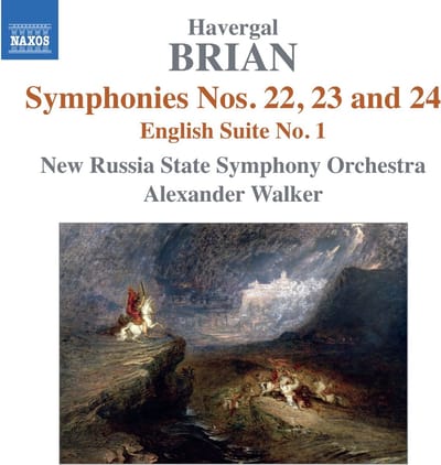 New Russia State Symphony Orchestra, Alexander Walker - Brian: Symphonies Nos. 22, 23 And 24 | English Suite No. 1 (CD)