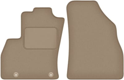 Wielganizator WLG-CARLUX Serie - Automatten Velours - 2 Pers. - Fiat Qubo - Beige