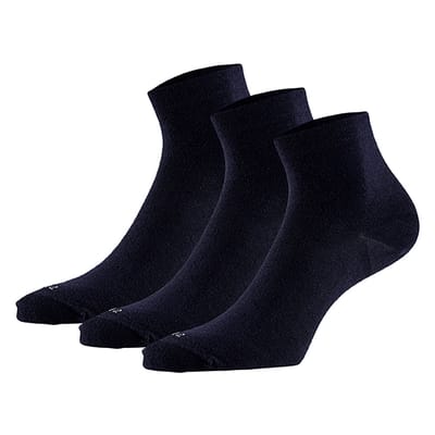 Apollo - Modal sneakersok - Navy Blauw - Maat 35/38 - Sneakersokken dames - Sneakersokken - Sneakersokken dames 35-38 - Sneakersokken zwart