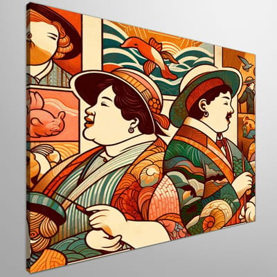 Kunstprint | Wanddecoratie | Canvas | 100 × 100 cm