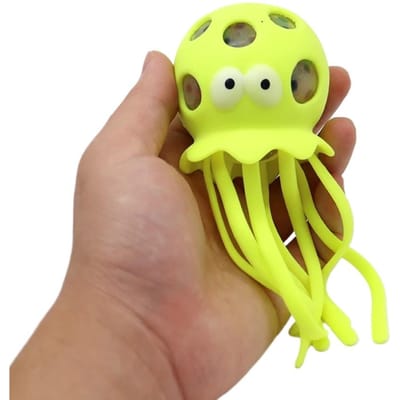 Octopus Stressbal Knijpspeeltjes voor Volwassenen Kinderen, Sensorisch Fidget Speelgoed voor Angstverlichting, Schattige Knijp Feestartikelen Cadeaus