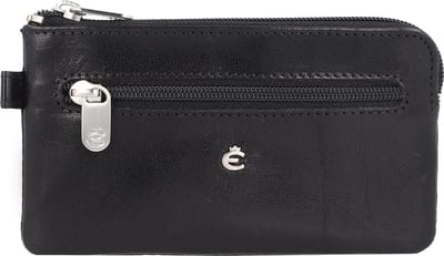 Esquire Toscana Sleuteletui Leer 13 cm - schwarz