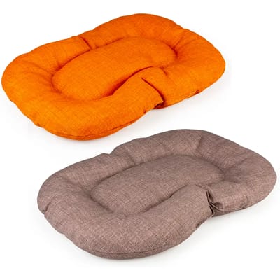 Hondenkussen Duvoplus Tangerine/Chestnut