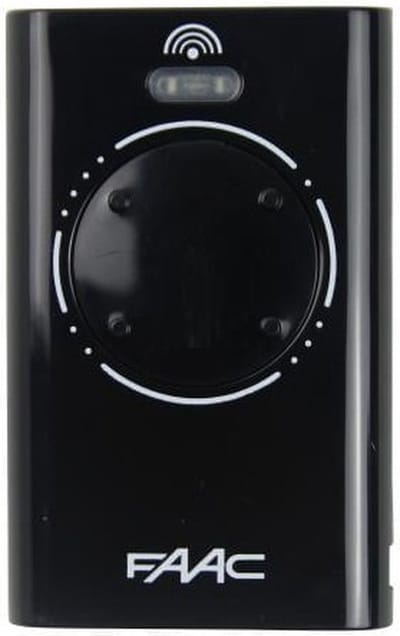 Faac XT4 868 SLH 4-kanaals handzender zwart