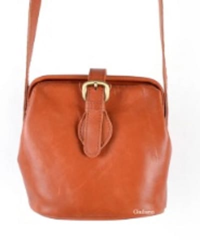 Luxe lederen tas - Cognac - bruin - Italiaans leer - schoudertas - bag caramel - cadeau - kwaliteit - trend - moeder - mama