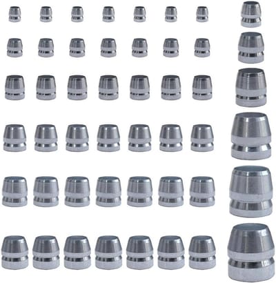 Stalen Wiggen Set - Handvat Wiggen - Gereedschap Reparatie - Versterkte Kop - 42 Stuks - Zilver