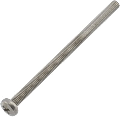 Dailygoods- Schroeven Set van 10 - Cilinderkop M3x50 mm - Verbindingsbouten - Roestvrij Staal A2 - Hoge Spankracht - Zilverkleurig