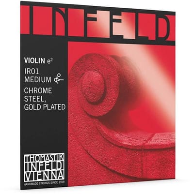 Thomastik Infeld TH-IR-01 violin string E-1 4/4 red, stainless steel, gold plated