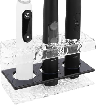 Dailygoods - Elektrische Tandenborstelhouder voor Douche en Badkamer