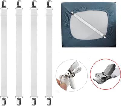 Lakenspanners - Dekbed Spanners - Dekbed Opmaken - Dekbed klemmen - Overtrekspanners - Laken Bevestiging - 4 stuks
