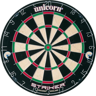 Unicorn Striker Dartbord – Officieel Formaat – Inclusief Briste Board Bracket
