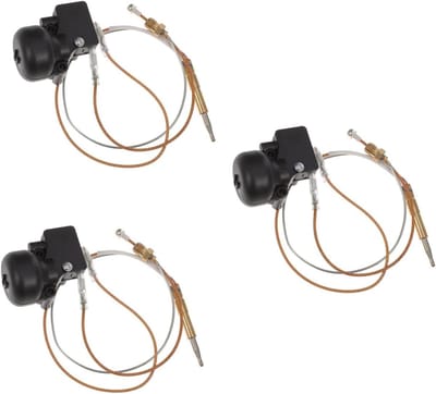 Thermokoppel Set - Onderdeel Gasheater - Veilig Verwarmen - Automatische Uitschakeling - 3 stuks - Assorti