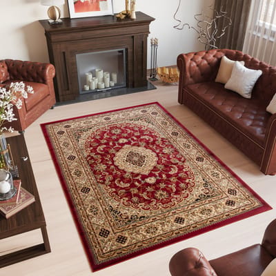 Tapiso Yesemek Vloerkleed Perzisch Bloemen Oosters Tapijt Maat- 60x100