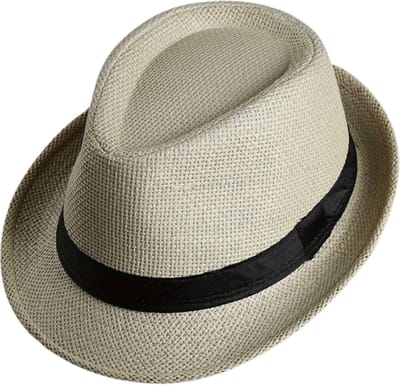 Nivard Zonnehoed - Reishoed - UV Beschermende Hoed - Bucket Hat - Festival - Pet - Hoedje Voor Heren - Hoofdbescherming - Beige Wit