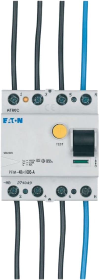 EATON INDUSTRIES Systeem 55 Aardlekschakelaar - 1742427 - E2RER