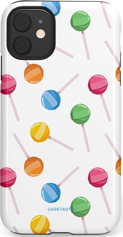 Casetastic Hoesje Geschikt voor Apple iPhone 11 - Stijlvolle Beschermende Duo-layer Case - Lollybom