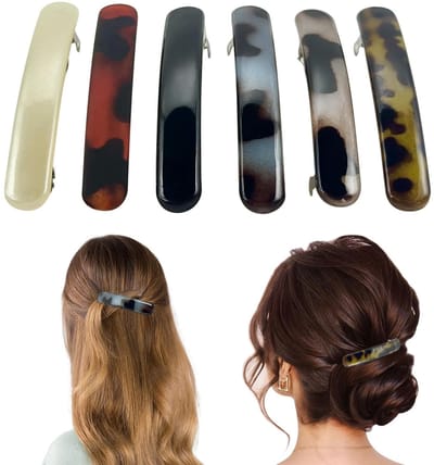 Allecto - Dames Haarspelden - Retro Elegant - Antislip - Haaraccessoires - Zijdelings Schuifspelden - Perfect voor Elke Gelegenheid