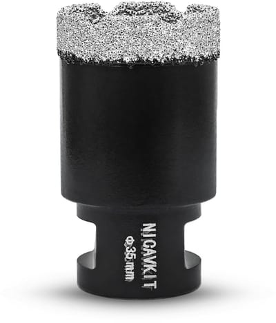 Diamant gatenzaag 35 mm voor porselein, graniet en marmer