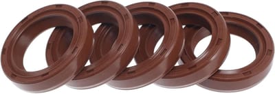Universele dubbele lip olieafdichting met stalen veer, 20 x 28 x 6 mm, geschikt voor rotatieas en hogedruk toepassingen, 5 stuks