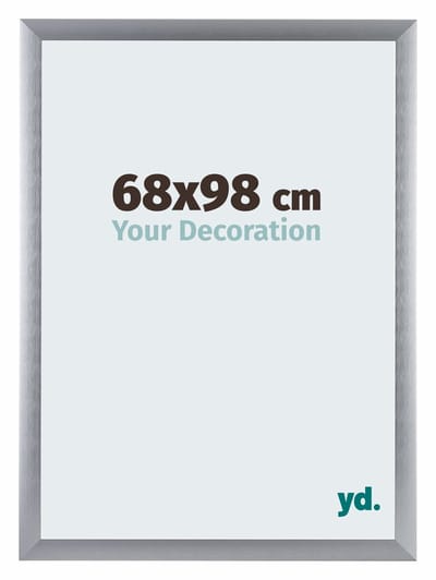 Your Decoration - Fotolijst 68x98 cm - Aluminium - Zilver Geborsteld - Tucson