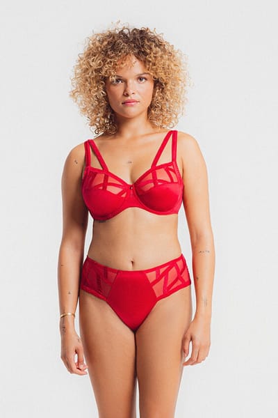 Louisa Bracq Serie Beugel Bh 47101 471 ROUGE A LEVRE - maat EU 95E / FR 110E