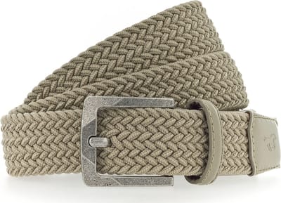 MUSTANG Riem Woven Belt W125 Sand Beige