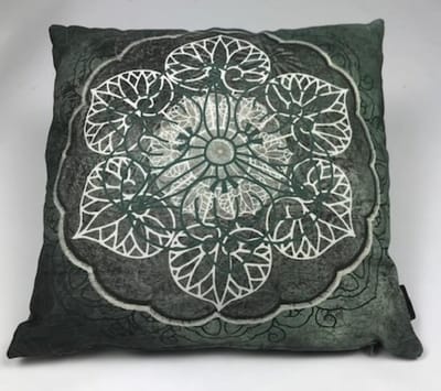 Madison sierkussen Manola 50x50 cm - groen