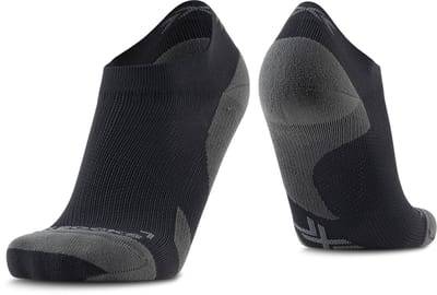 X-Socks Run Discover Low Cut Hardloopsokken Zwart/Antraciet 42-44