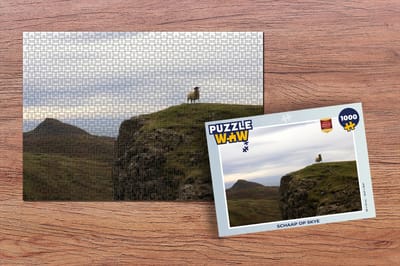 Puzzel Schaap op Skye - Legpuzzel - Puzzel 1000 stukjes volwassenen