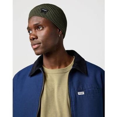 Hoed Wrangler 112372412 EASY BEANIE-IVY GREEN