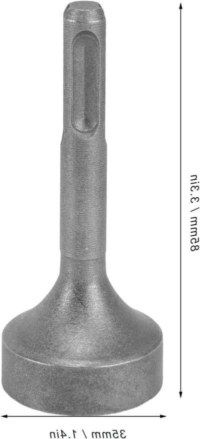 SnelShoppen - SDS Plus Aardingsstaaf Schroefbit - Hoge Hardheid Staal - Lichtgewicht Boor Schroefbit Caps voor SDS Plus Hamerboor Gereedschap (Gebogen