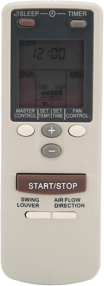 Dailygoody - Universele Airconditioner Afstandsbediening - Vervangingsaccessoires - Handig in gebruik - Geschikt voor meerdere modellen - Functionele