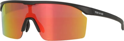 Trivio - Fietsbril Noa Zwart Revo Rood met Extra Transparante Lens
