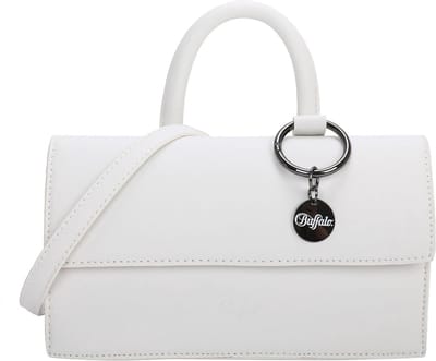 BUFFALO Handtas Schoudertas Muse Clap01 Crossbody Bag White Wit