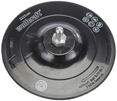 wolfcraft - Steunschijf voor Boormachine Ø 125 mm - 2223000