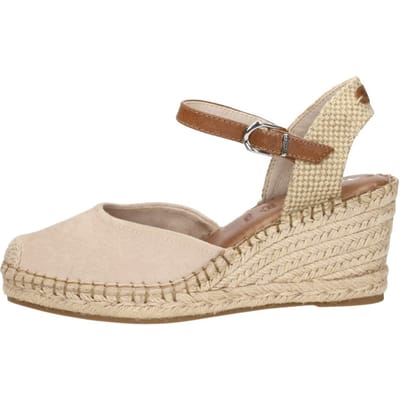 Tamaris Sandalen Touwzool Sandalen Touwzool - Beige - Maat 42